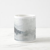 ゾウアザラシのサーファーのマグ コーヒーマグカップ (中央)