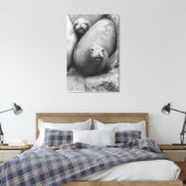 ゾウアザラシ キャンバスプリント (インサイチュ (寝室))
