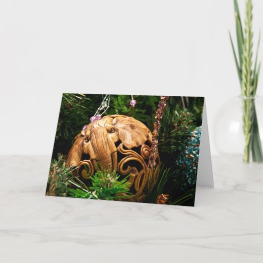 ゾウオーナメント シーズンカード (正面)