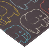 ゾウスケッチ テーブルクロス (アングル)