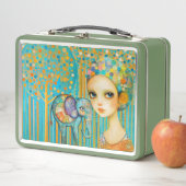 ゾウチャーム メタルランチボックス (インサイチュ)