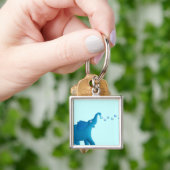 ゾウハート キーホルダー (手)