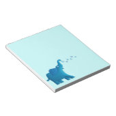 ゾウハート ノートパッド (アングル)