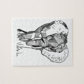 ゾウパズル ジグソーパズル (横)