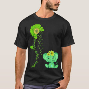 ゾウヒマワリ腎疾患認識度コスツム Tシャツ