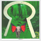 ゾウファンタジーシール シール (シート)