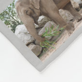 ゾウフリースブランケット フリースブランケット (角)