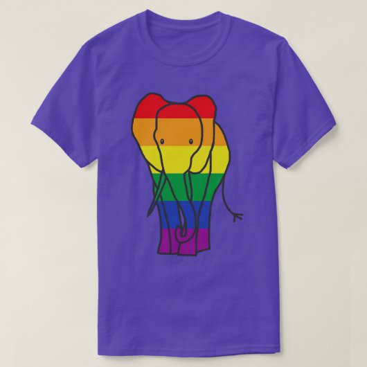ゾウプライド Tシャツ (デザイン正面)