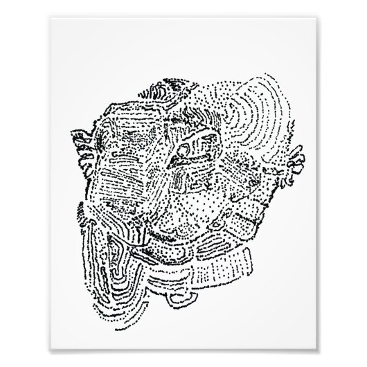 ゾウプリント フォトプリント            (正面)