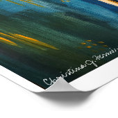 ゾウプリント ポスター (角)