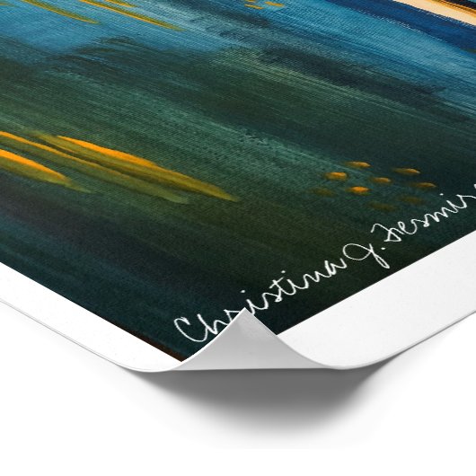 ゾウプリント ポスター (角)