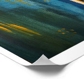 ゾウプリント ポスター (角)