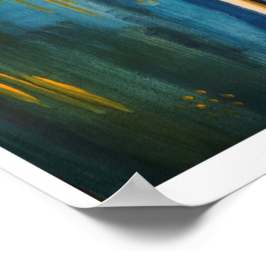 ゾウプリント ポスター (角)