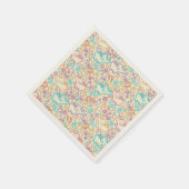 ゾウベージュ色スタンダードカクテル紙ナプキンス スタンダードカクテルナプキン (角)