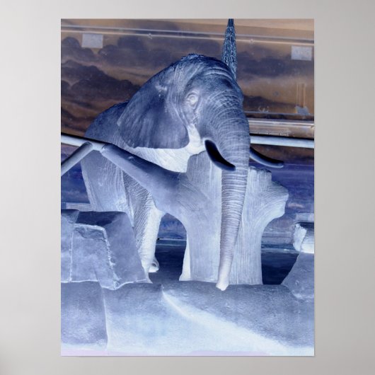 ゾウポップ・アートのント ポスター (正面)