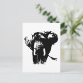 ゾウポップ・アートのント ポストカード (スタンド正面)