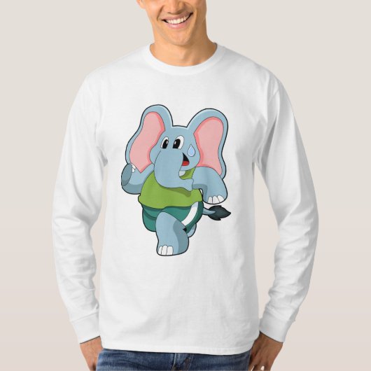ゾウランニングト Tシャツ (正面)