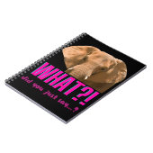 ゾウ今何て言った？ ノートブック (左側)