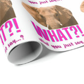 ゾウ今何て言った？ ラッピングペーパー (ロールコーナー)