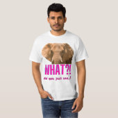 ゾウ今何て言った？ Tシャツ (正面フル)