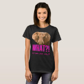 ゾウ今何て言った? Tシャツ (正面フル)
