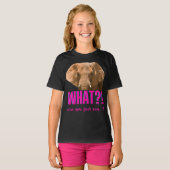 ゾウ今何て言った？ Tシャツ (正面フル)