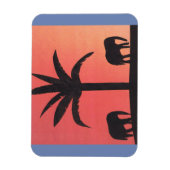 ゾウ付きマグネットデザイン マグネット (縦)