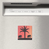 ゾウ付きマグネットデザイン マグネット (インサイチュ (食洗機))