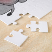 ゾウ保持気球 ジグソーパズル (側面)