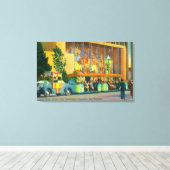 ゾウ列車の景色 キャンバスプリント (インサイチュ (ウッドフロア))