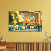 ゾウ列車の景色 キャンバスプリント (インサイチュ (リビング))