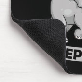 ゾウ動物園サーカスおもしろいゾウ保守派 マウスパッド (コーナー)