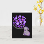 ゾウ吹ズ・アップ・パープル・ラロンズ過剰摂取アワレネ カード (黄色い花)