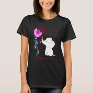 ゾウ嚢胞性湿腫認識度 – 嚢胞性湿腫 Tシャツ