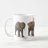 ゾウ四重奏 コーヒーマグカップ (左)