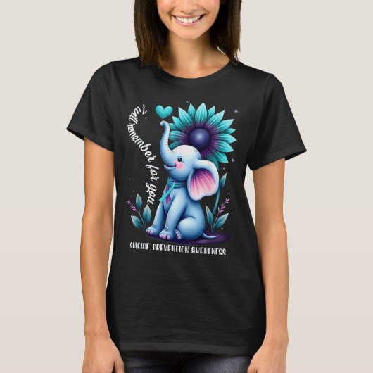 ゾウ対策啓発 Tシャツ (正面)