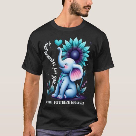 ゾウ対策啓発 Tシャツ (正面)