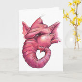 ゾウ忘れはバンタインだ！ カード (黄色い花)