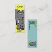ゾウ忘れは スキニー名刺 (正面/裏面)