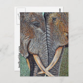 ゾウ忘れは ポストカード (正面/裏面)