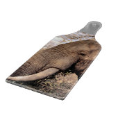 ゾウ愛好家アート カッティングボード (角)