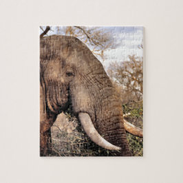 ゾウ愛好家アート ジグソーパズル