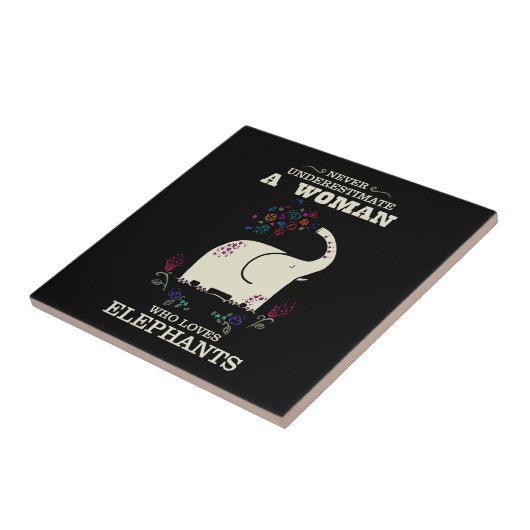 ゾウ愛好家 タイル (側面)