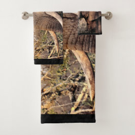 ゾウ愛好家 バスタオルセット