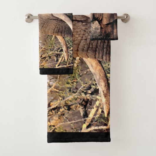 ゾウ愛好家 バスタオルセット (インサイチュ)