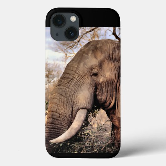 ゾウ愛好家 Case-Mate iPhoneケース (裏面)