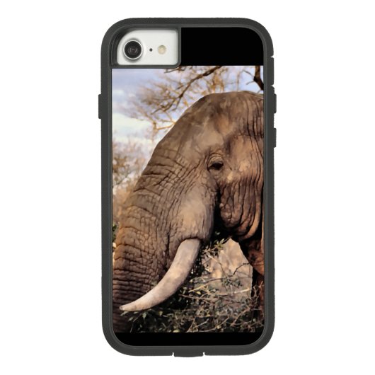 ゾウ愛好家 Case-Mate iPhoneケース (裏面)