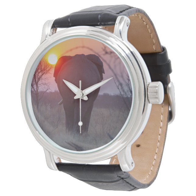 ゾウ時計 腕時計 (アングル)