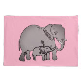 ゾウ枕ケース 枕カバー (裏面)