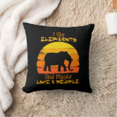 ゾウ枕、かわいいゾウ枕、ヴィンテージ クッション (ブランケット)